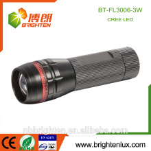 Bulk Sale EDC Aluminium Material Long Range Emergency Zoom Adjusatble 160lm Портативный портативный 3w Cree наивысшая мощность водить факел